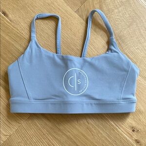 Light Grey Lululemon Sports Bra - branded The Collective Studios. Worn once!